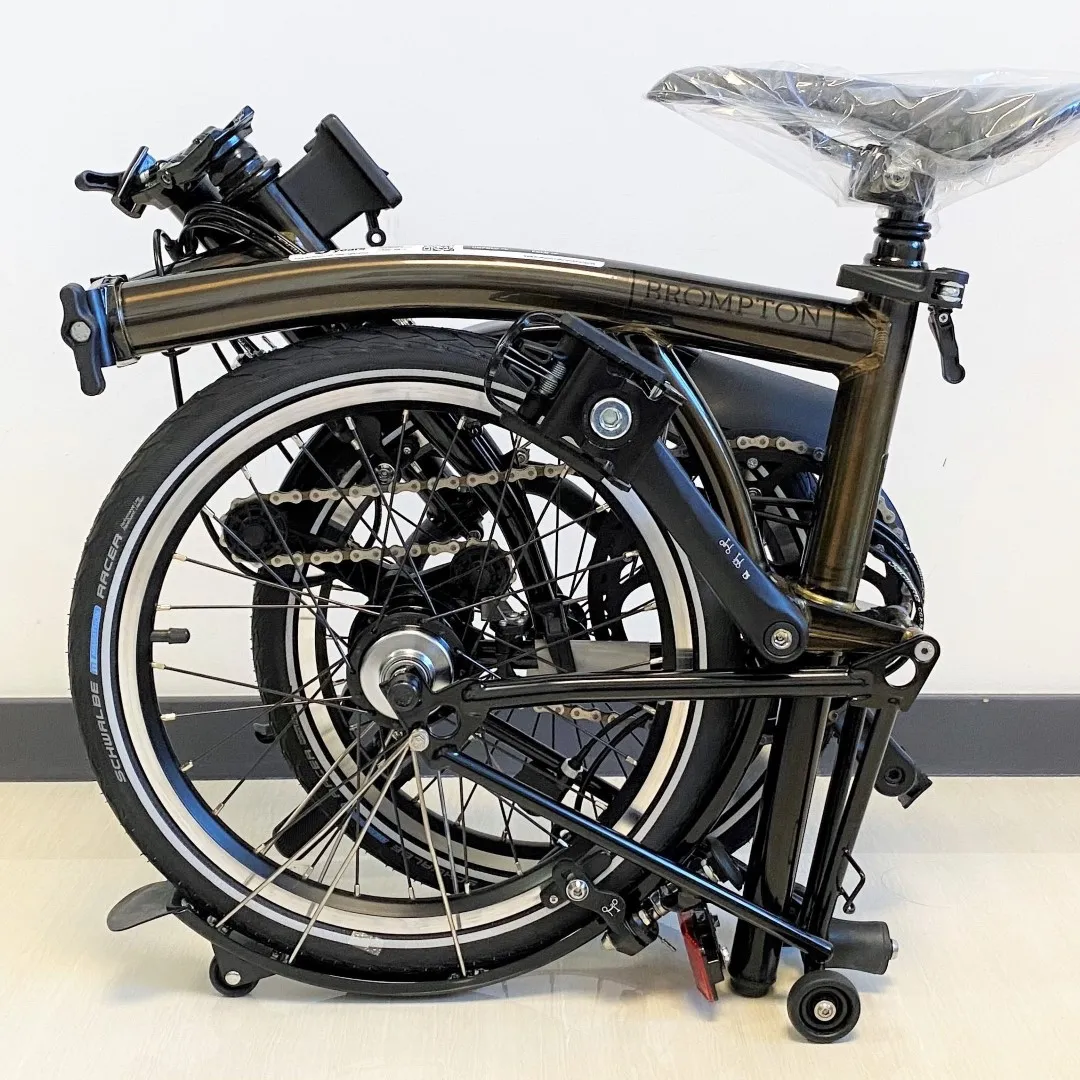 Brompton C Line Explore Black Edition Black Lacquer