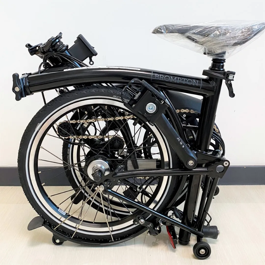 Brompton C Line Explore Black Edition Gloss Black
