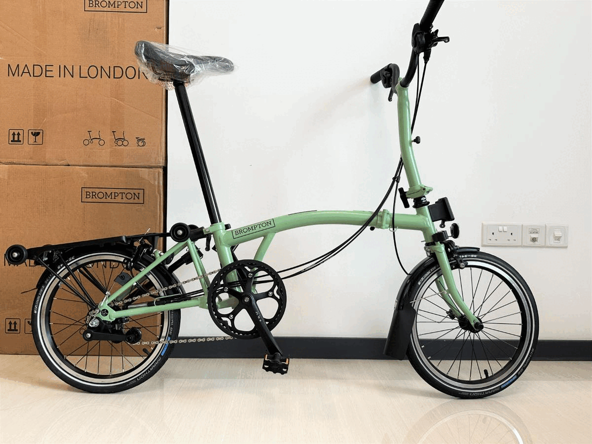 Brompton green outlet