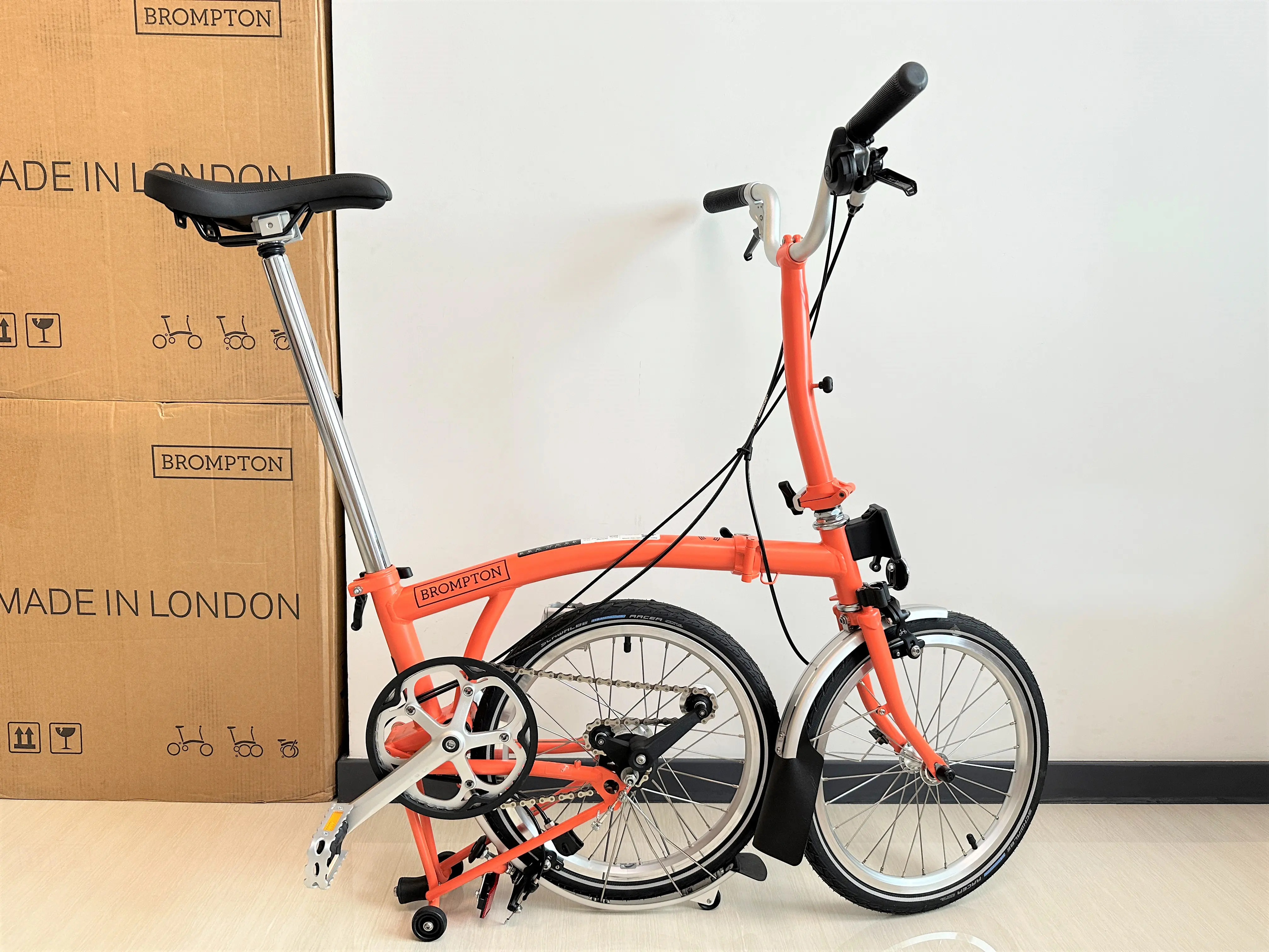 Brompton C Line Utility Fire Coral
