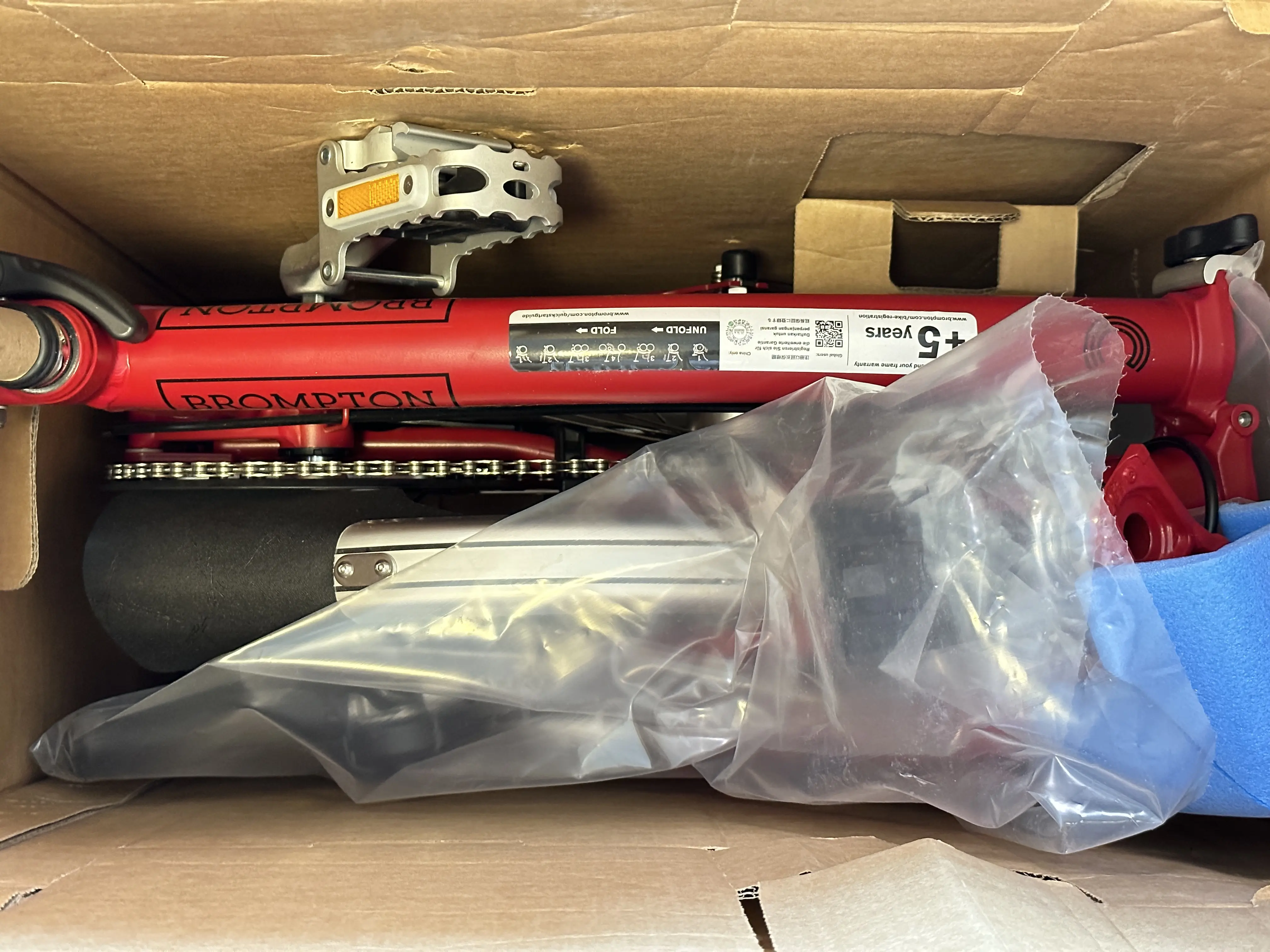 Brompton C Line Utility House Red